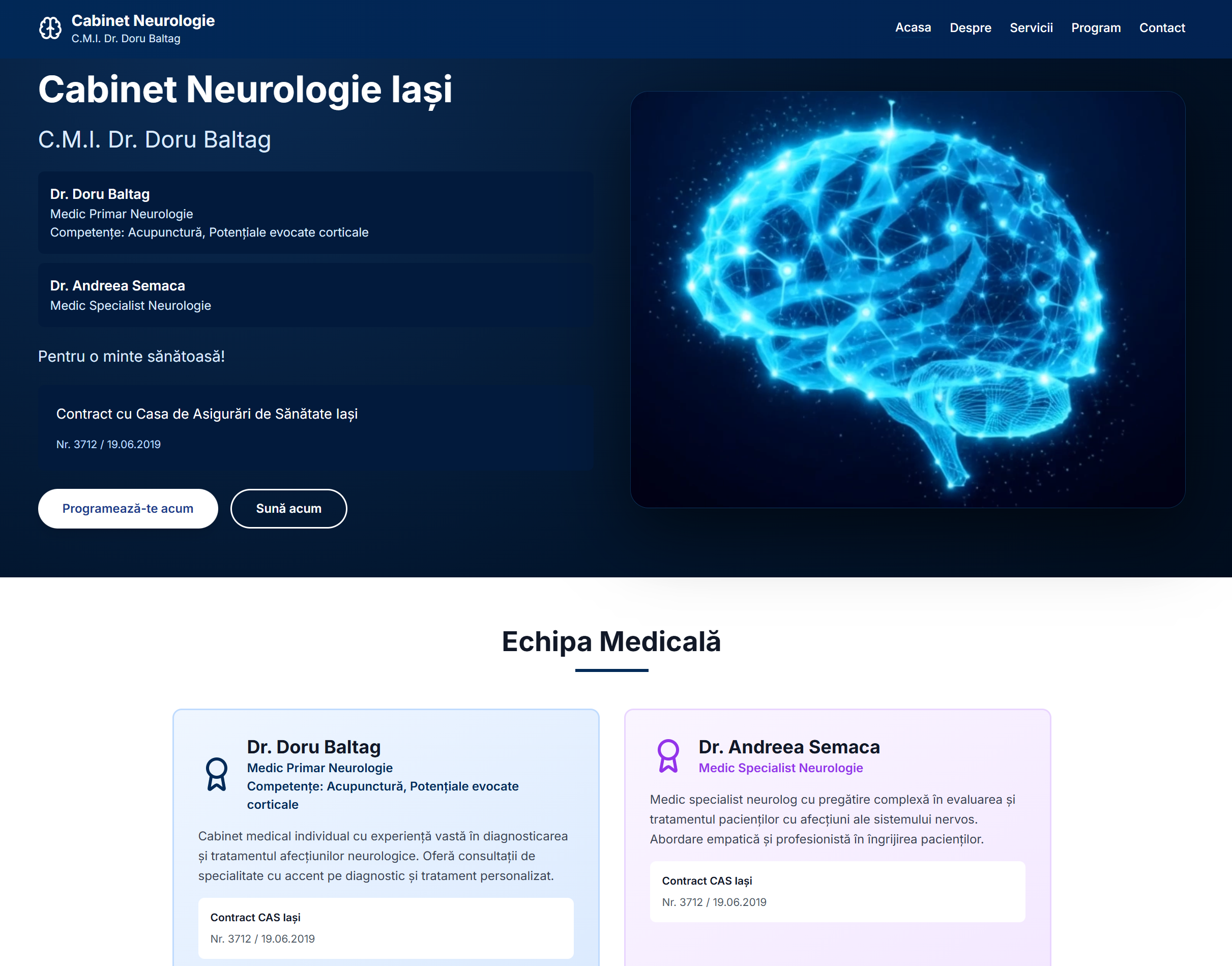 Drbaltag.ro - site de cabinet medical